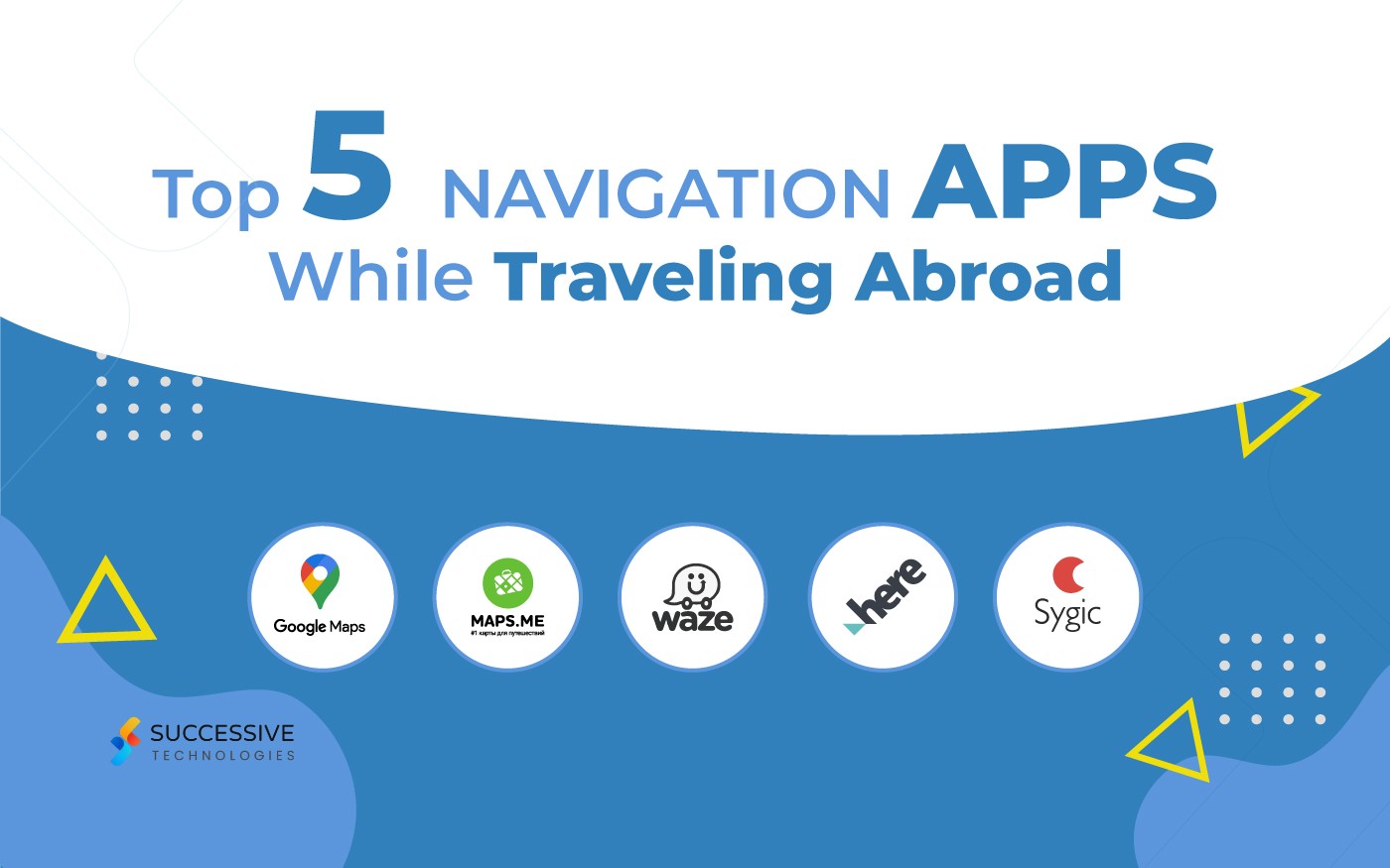 Top five navigation apps while traveling abroad