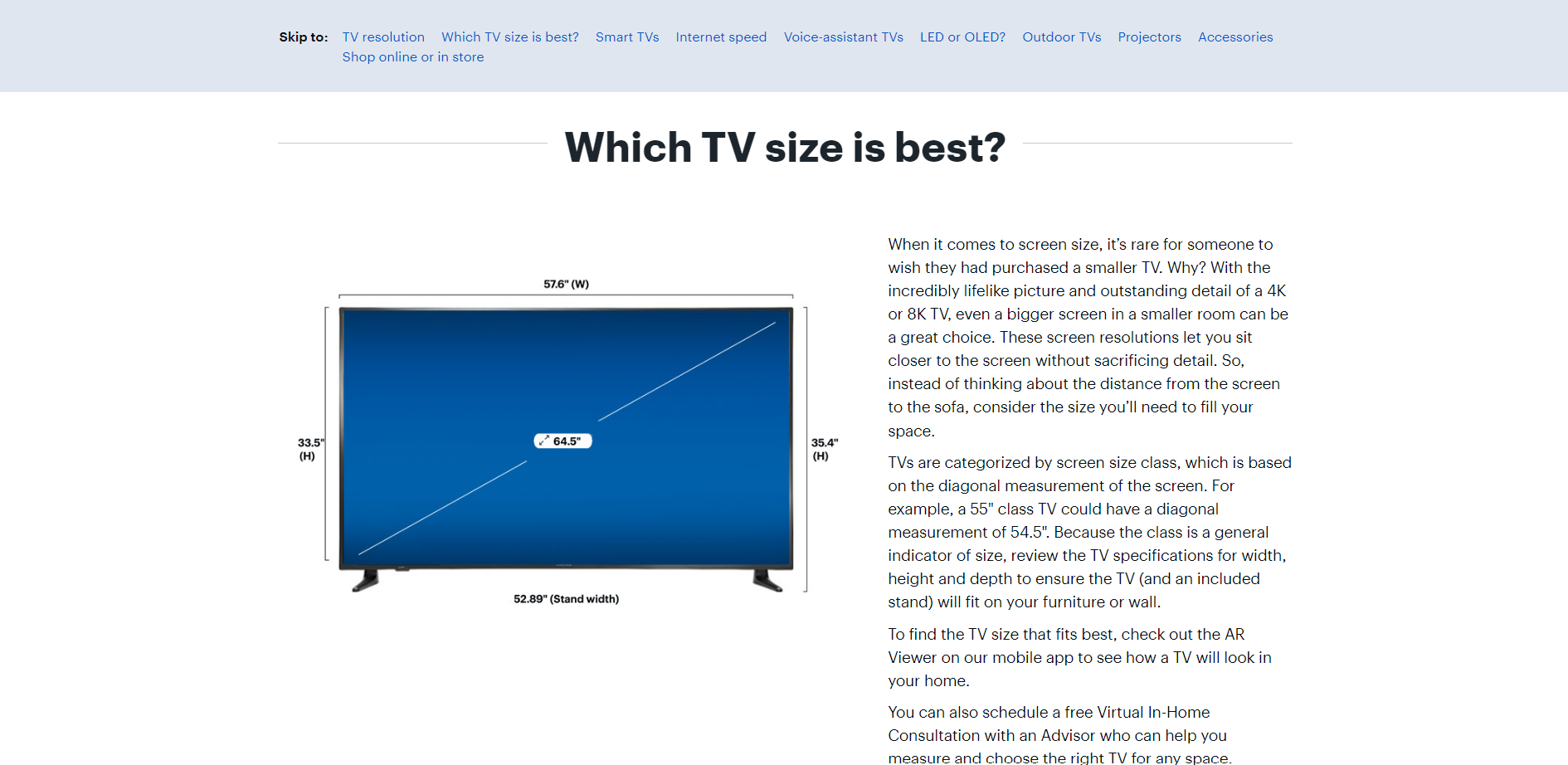 Bestbuy’s elaborate ‘buying guides’