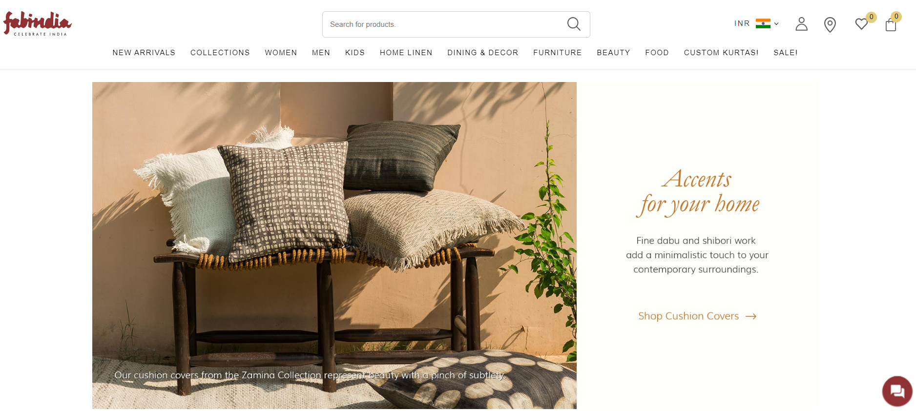 FabIndia Furniture's Lookbook