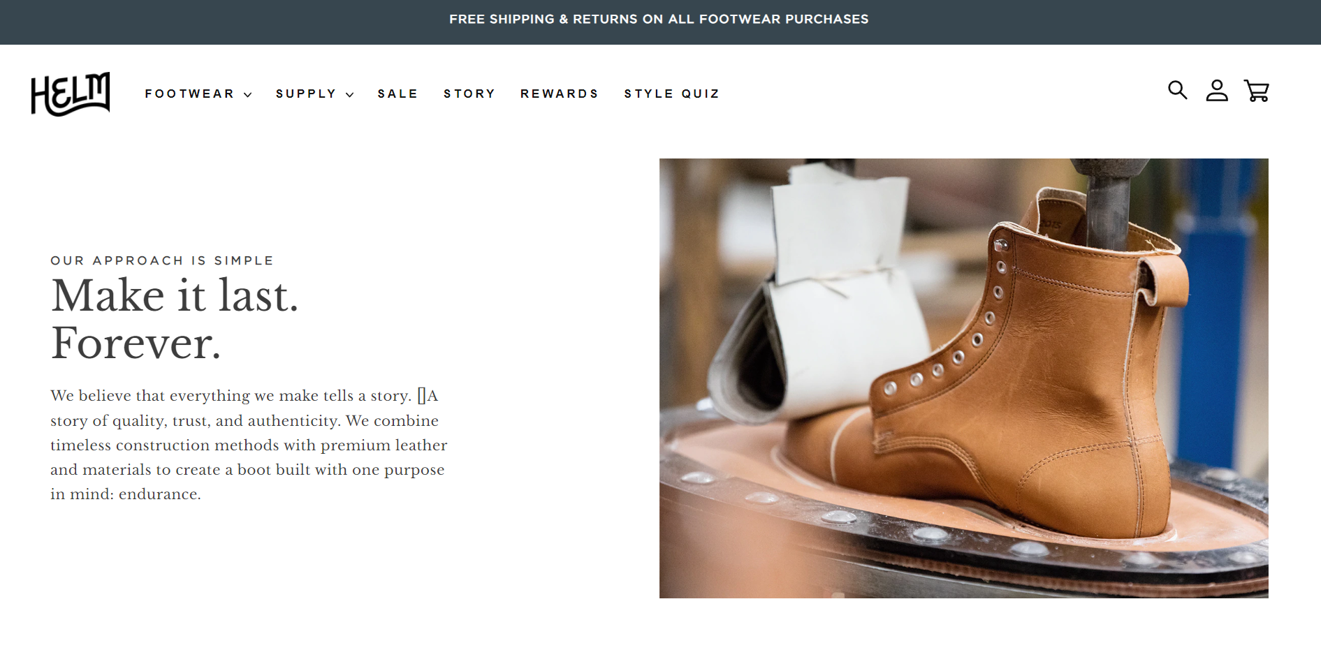 helm boots website