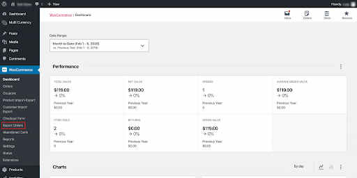 Export Woocommerce Data